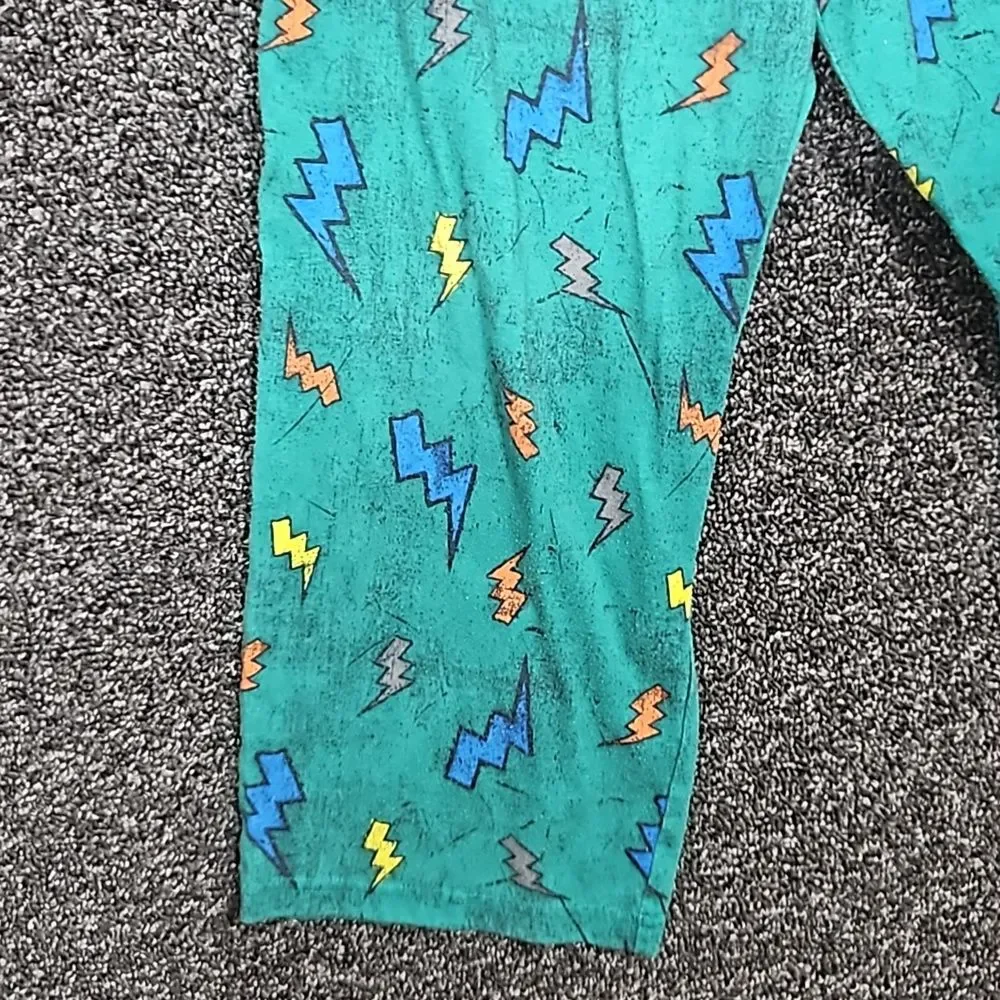 Circo Boys 8-10 Green with Lightning Bolt Pajama Bottoms